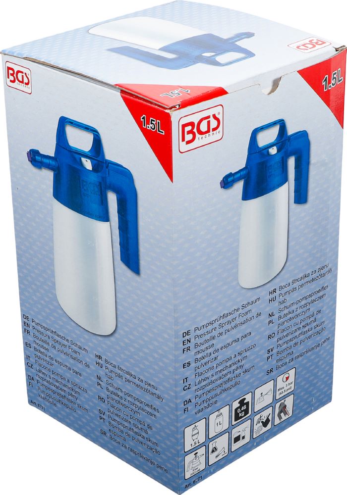 Produktbild Pumpsprühflasche Schaum 1,5 liter bild 7