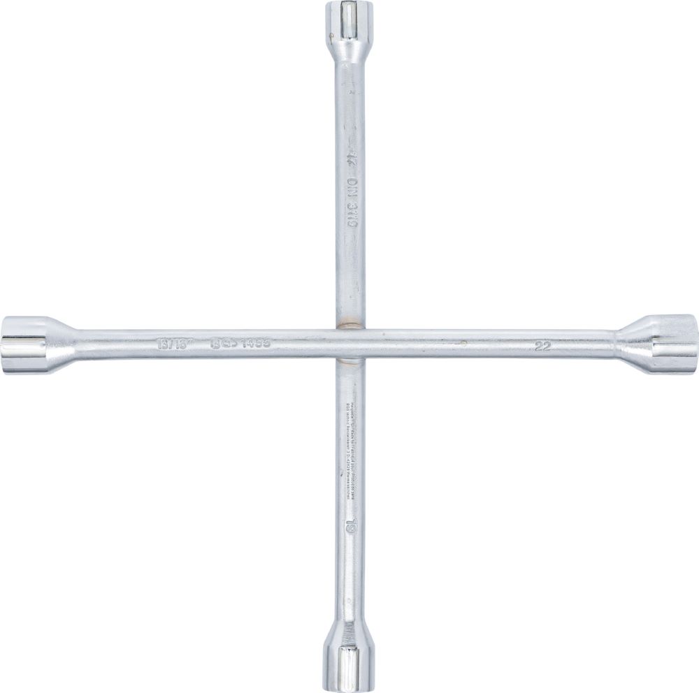 Produktbild BGS Rad Kreuzschlüssel für Pkw 17 x 19 x 22 mm x 13/16 Zoll bild 3