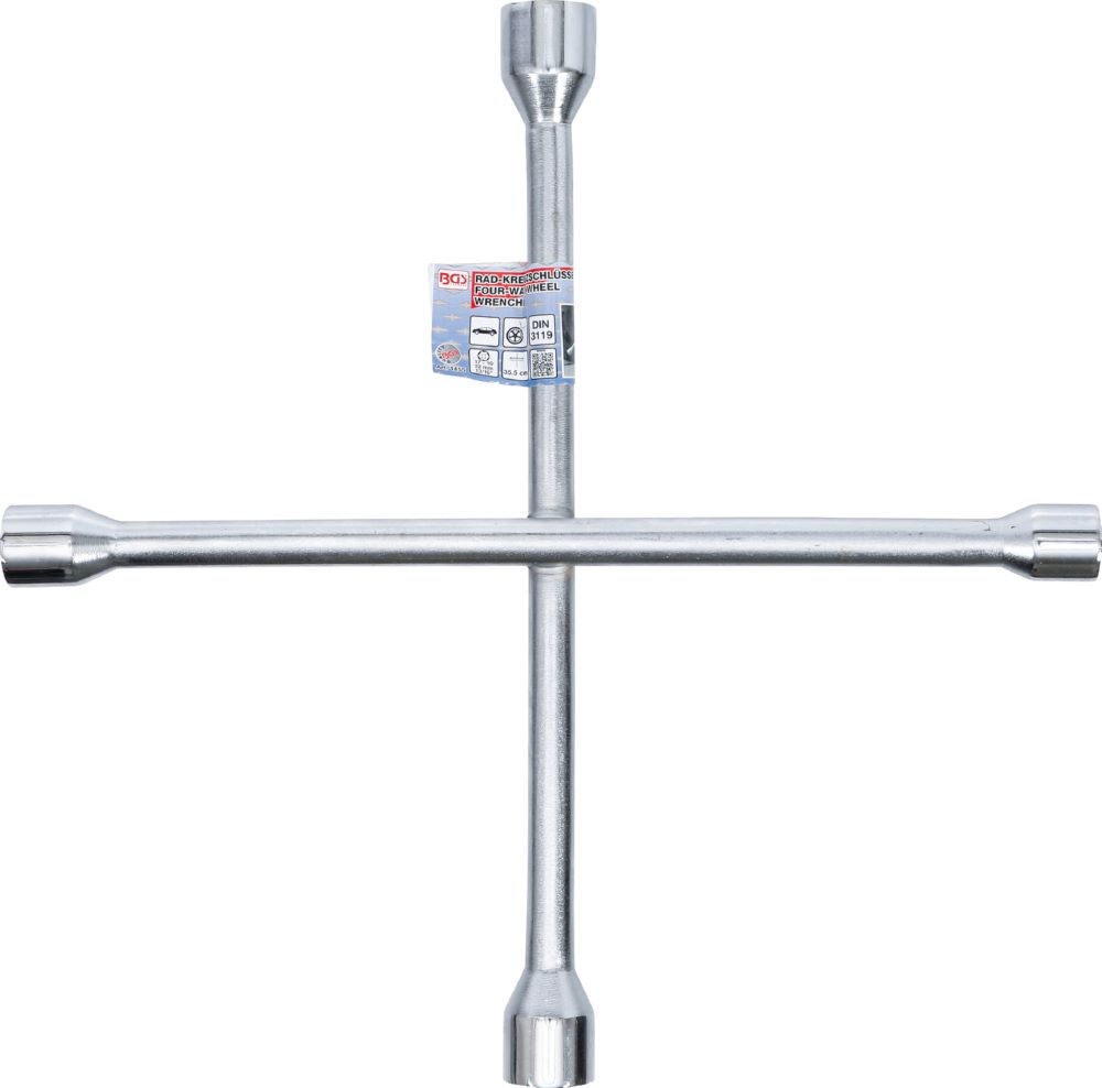 Produktbild BGS Rad Kreuzschlüssel für Pkw 17 x 19 x 22 mm x 13/16 Zoll bild 4