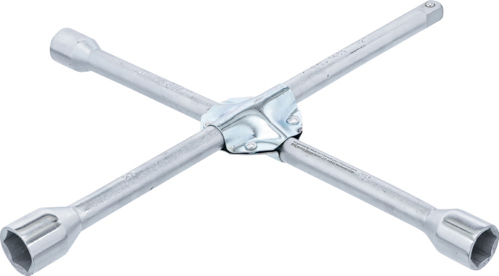 Produktbild BGS Rad Kreuzschlüssel für Pkw Vierkant 17 x 19 x 21 x 12,5 mm 1/2 Zoll