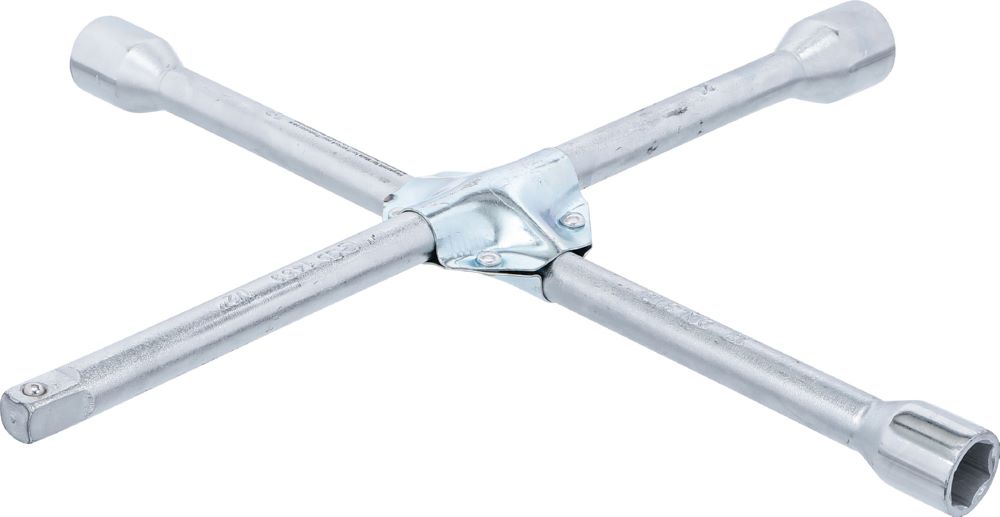 Produktbild BGS Rad Kreuzschlüssel für Pkw Vierkant 17 x 19 x 21 x 12,5 mm 1/2 Zoll bild 2