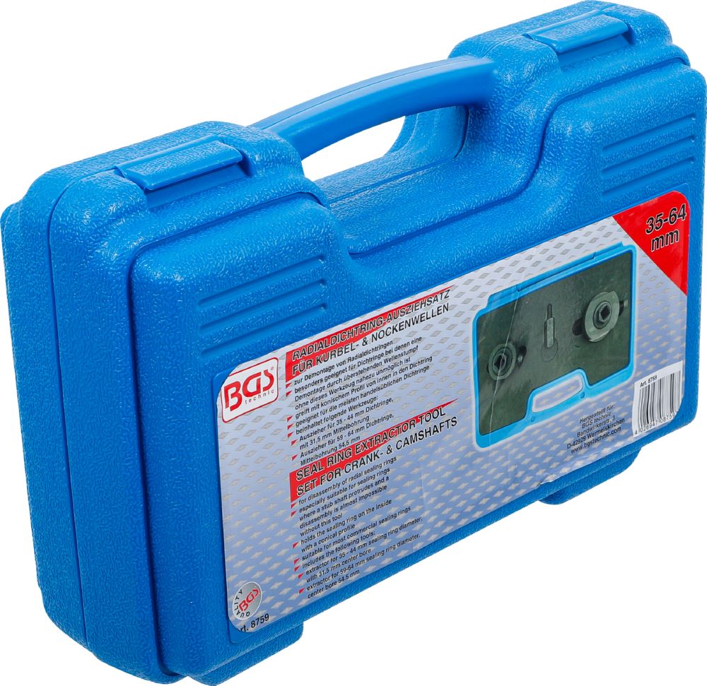 Produktbild BGS Radialdichtring Auszieh Satz für Kurbel und Nockenwellen bild 6