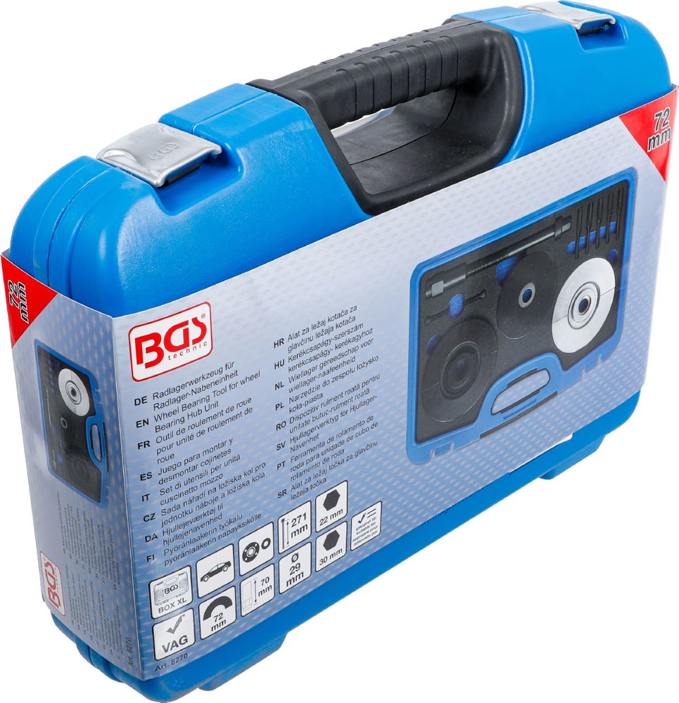 Produktbild BGS Radlagerwerkzeug für Radlager-Nabeneinheit für VW 72 mm bild 6