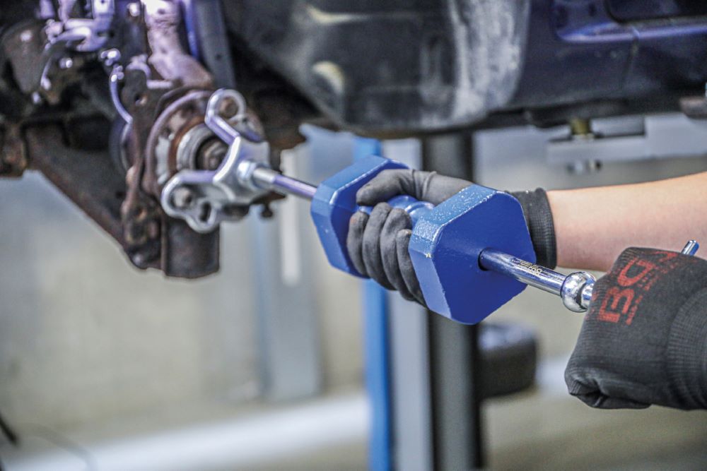 Produktbild BGS Radnaben Abzieher 4- & 5-Loch Lochkreis 100 - 115 mm mit Gleithammer bild 5