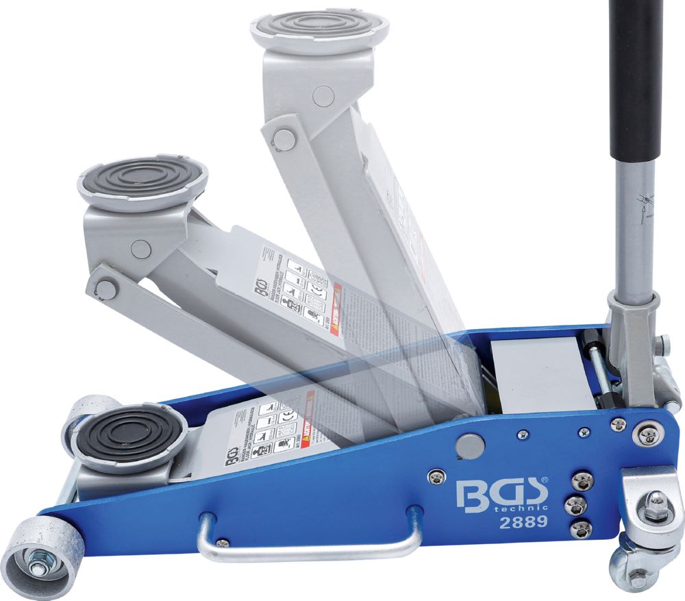 Produktbild BGS Rangier Wagenheber hydraulisch 2,5 tonnen Aluminium Stahl-Konstruktion bild 3