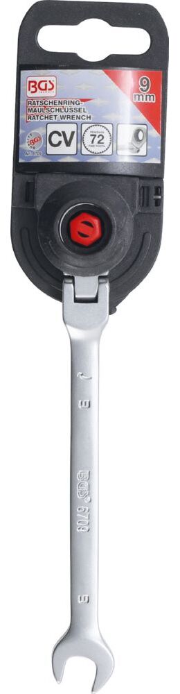 Produktbild BGS Ratschenring Maulschlüssel 9 mm abwinkelbar bild 3