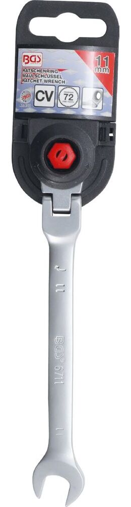 Produktbild BGS Ratschenring Maulschlüssel 11 mm abwinkelbar bild 3