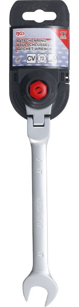 Produktbild BGS Ratschenring Maulschlüssel 17 mm abwinkelbar bild 3