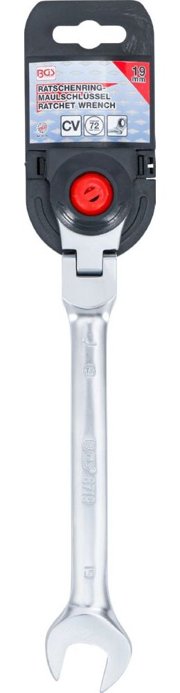 Produktbild BGS Ratschenring Maulschlüssel 19 mm abwinkelbar bild 5