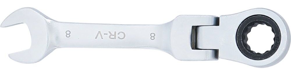 Produktbild BGS Ratschenring Maulschlüssel 8 mm kurz abwinkelbar bild 3