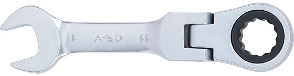 Produktbild BGS Ratschenring Maulschlüssel kurz 11 mm abwinkelbar bild 3