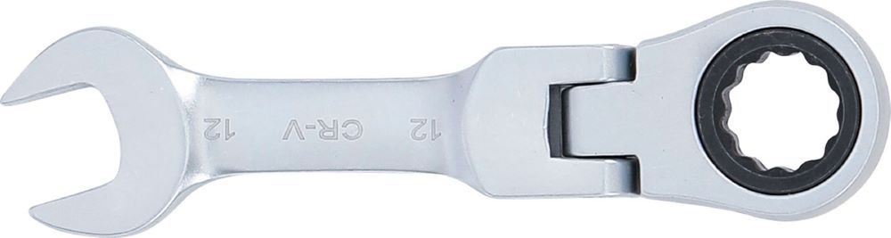 Produktbild BGS Ratschenring Maulschlüssel 12 mm kurz abwinkelbar bild 3