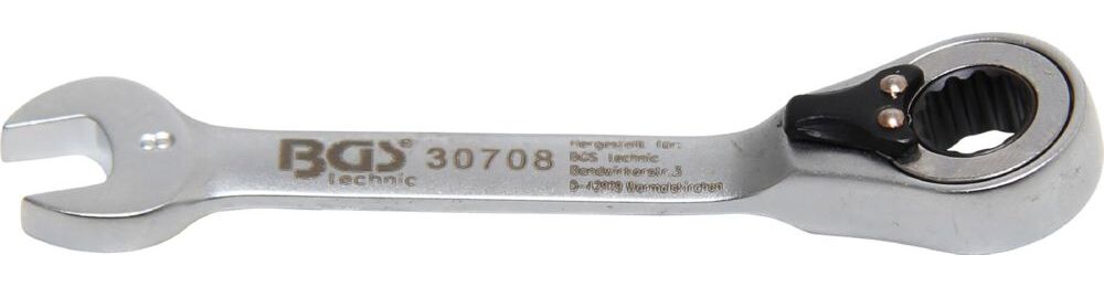 Produktbild BGS Ratschenring Maulschlüssel 8 mm kurz umschaltbar
