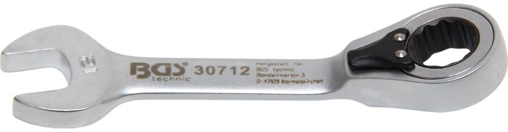 Produktbild BGS Ratschenring Maulschlüssel 12 mm kurz umschaltbar