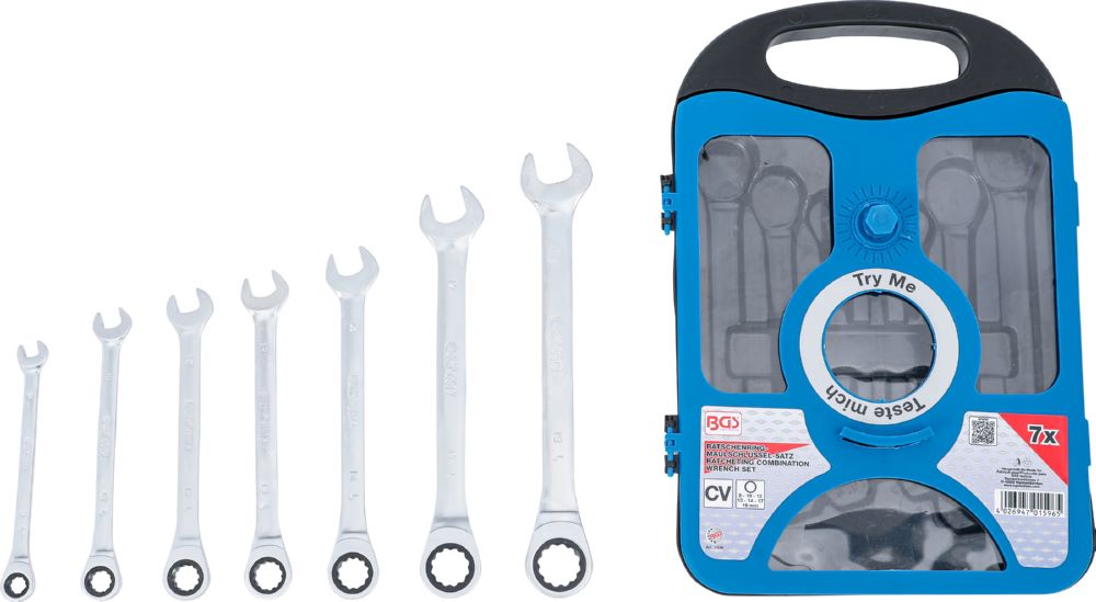 Produktbild BGS Ratschenring Maulschlüssel Satz 8 - 19 mm 7 teilig bild 4