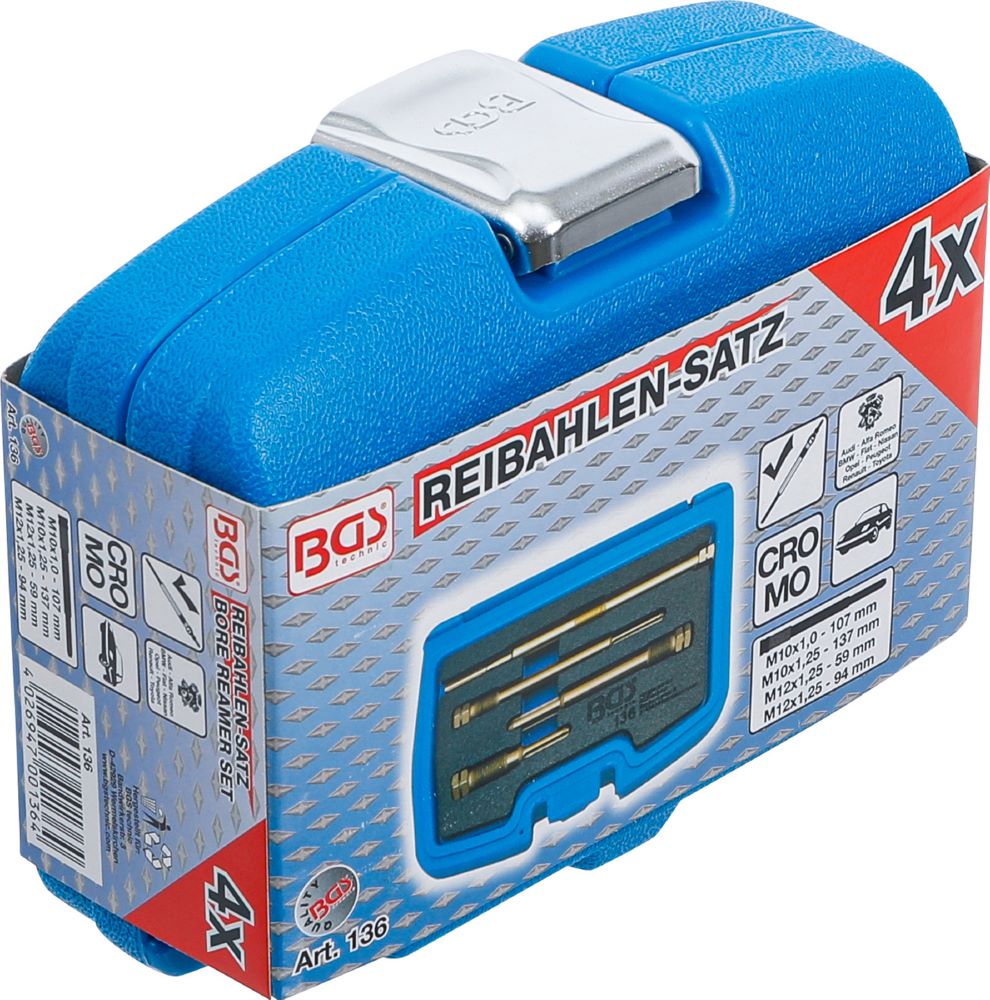 Produktbild BGS Reibahlen Satz für Glühkerzenbohrungen 4 teilig bild 6