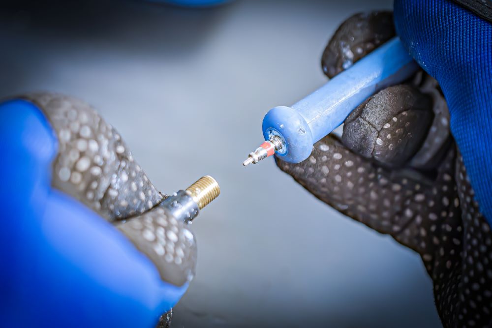 Produktbild Reifen-Ventilschaft-Einziehwerkzeug Länge 285 mm bild 3