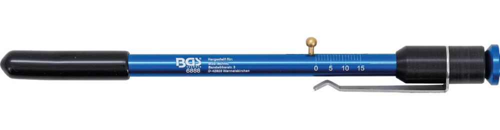 Produktbild Reifenprofiltiefen und Bremsbelagstärken Messgerät bild 2