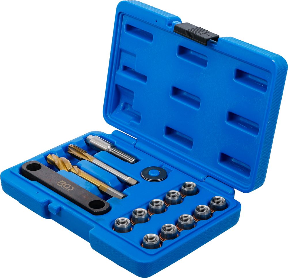 Produktbild BGS Reparatur Satz für Bremsgewinde für VAG M12 x 1,5 15 teilig bild 3