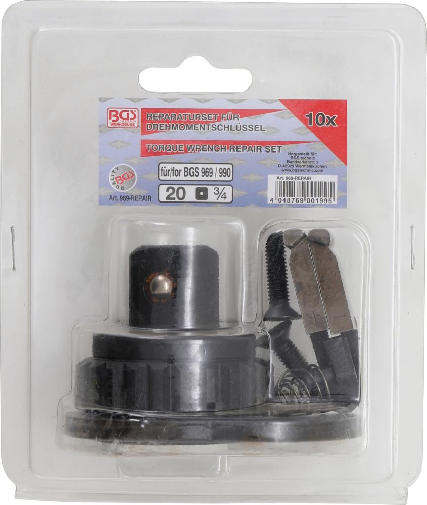 Produktbild BGS Reparatursatz für Drehmomentschlüssel für Art. 969, 990 bild 4