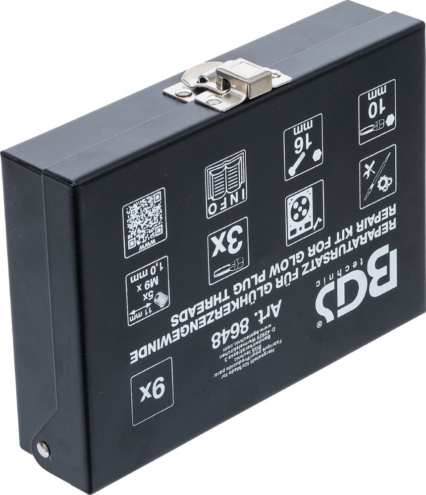 Produktbild BGS Reparatursatz für Glühkerzengewinde M9 x 1.0 bild 5