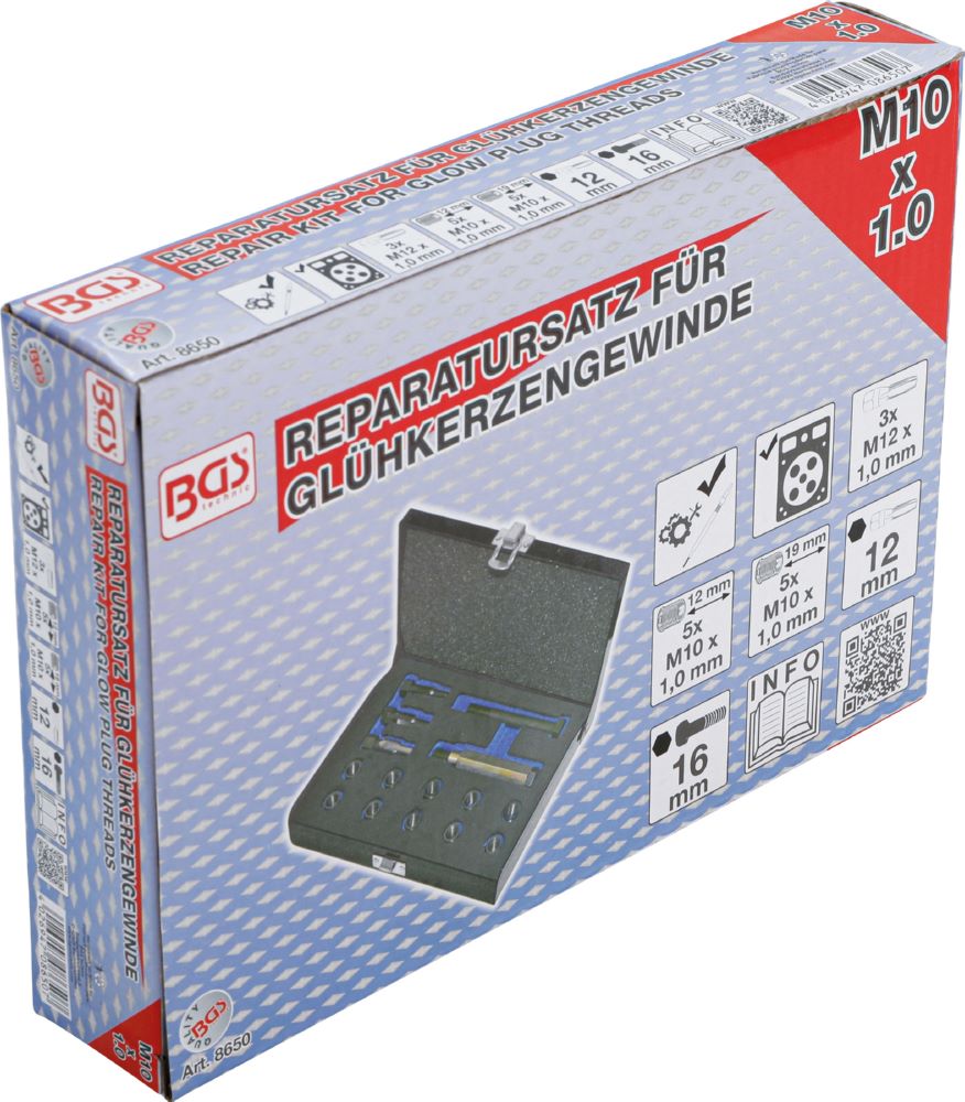 Produktbild BGS Reparatursatz für Glühkerzengewinde M10 x 1.0 bild 5