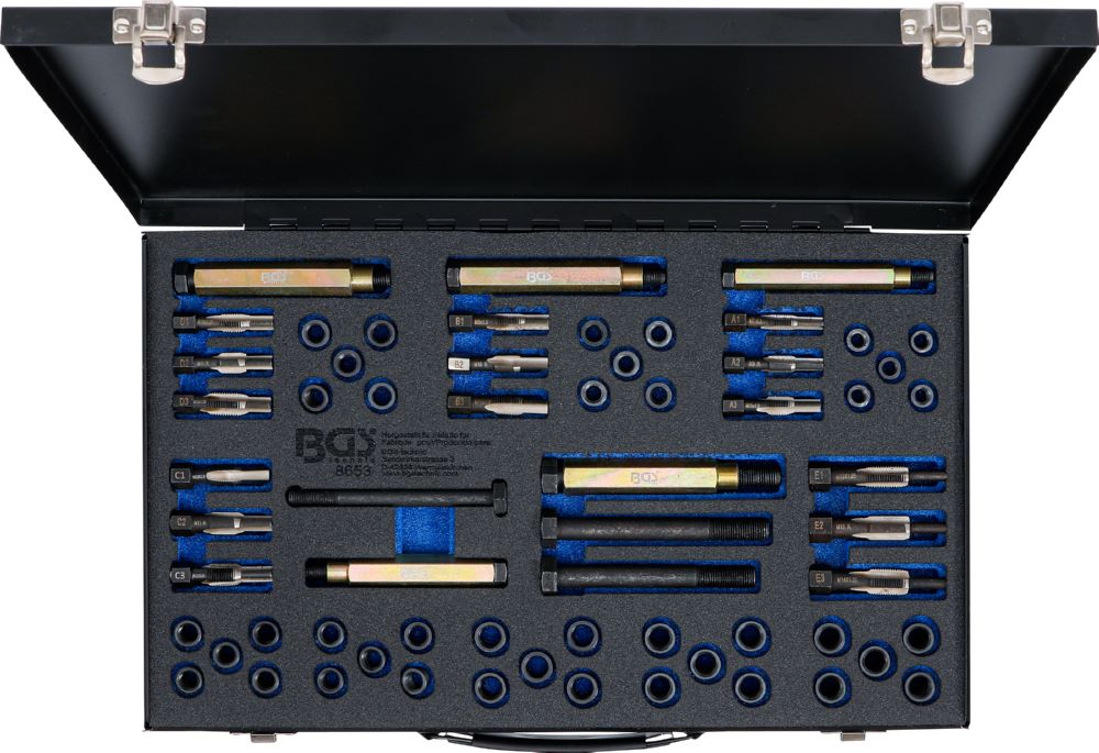 Produktbild BGS Reparatursatz für Glühkerzengewinde M8 - M9 - M10 - M12