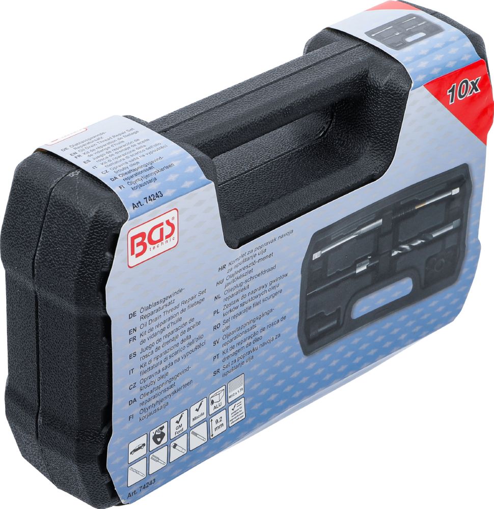 Produktbild Reparatursatz für Öl-Ablass Gewinde für Aluminium-Ölwannen M12 x 1,75 mm bild 8