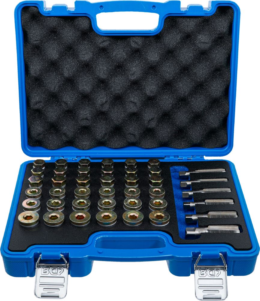 Produktbild BGS Reparatursatz für Öl-Ablass Gewinde 114 teilig