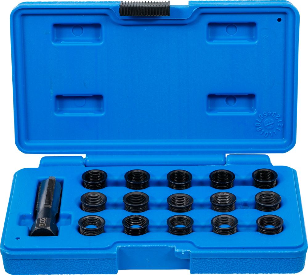 Produktbild BGS Reparatursatz für Zündkerzengewinde M14 x 1,25 mm 16 teilig