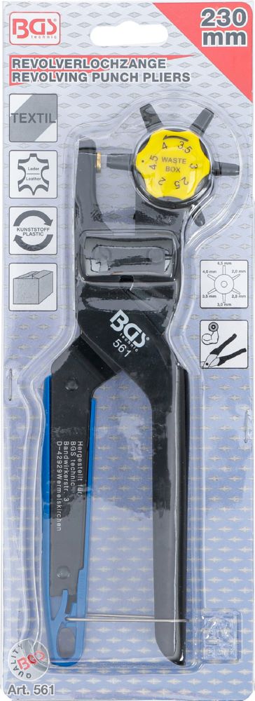 Produktbild Revolver Lochzange mit Hebelübersetzung bild 5