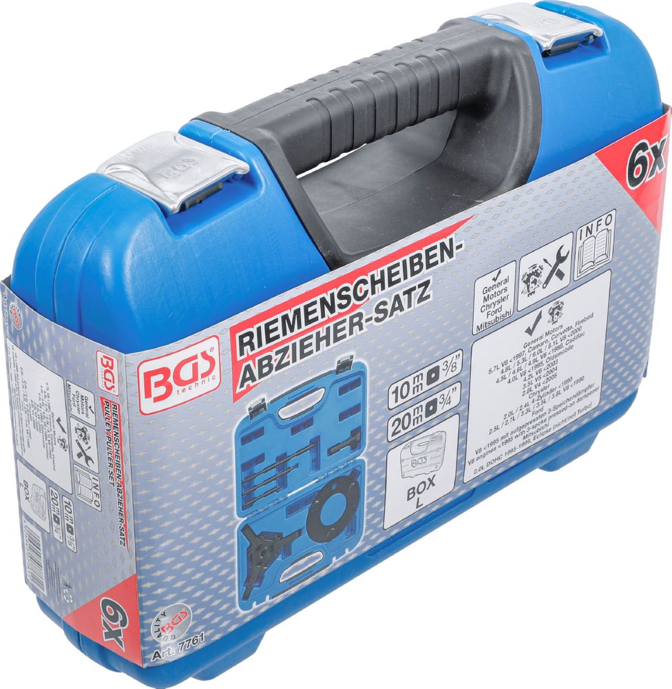 Produktbild BGS Riemenscheiben Abzieher & Montage-Satz für GM, Chrysler, Ford, Mitsubishi bild 6