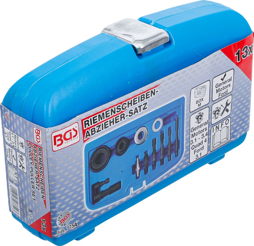 Produktbild BGS Riemenscheiben Abzieher & Montage-Satz für GM, Ford 13 teilig bild 7