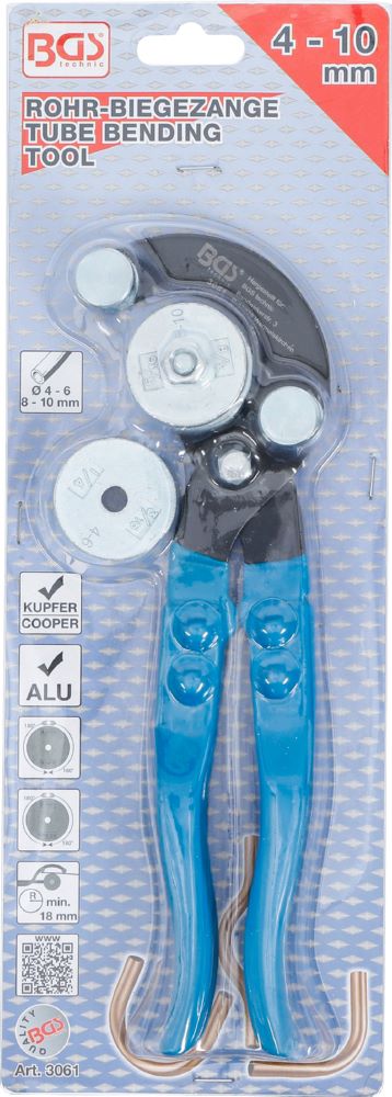 Produktbild BGS Rohr Biegezange für Kupferrohre 4 - 10 mm bild 4