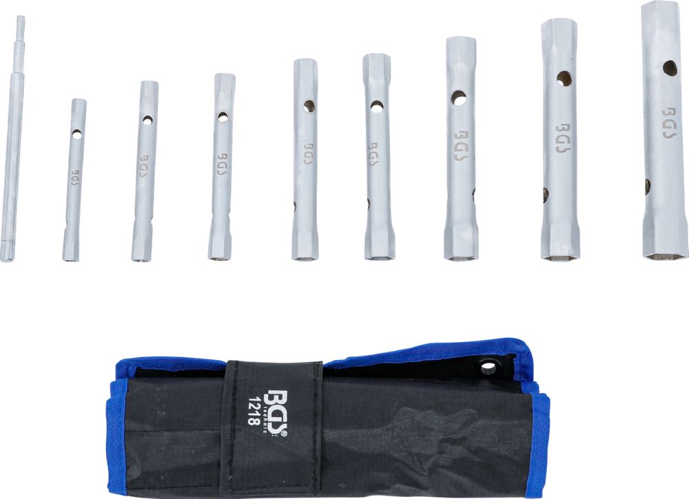 Produktbild BGS Rohrsteckschlüssel Satz 6 x 7 - 20 x 22 mm 9 teilig bild 4