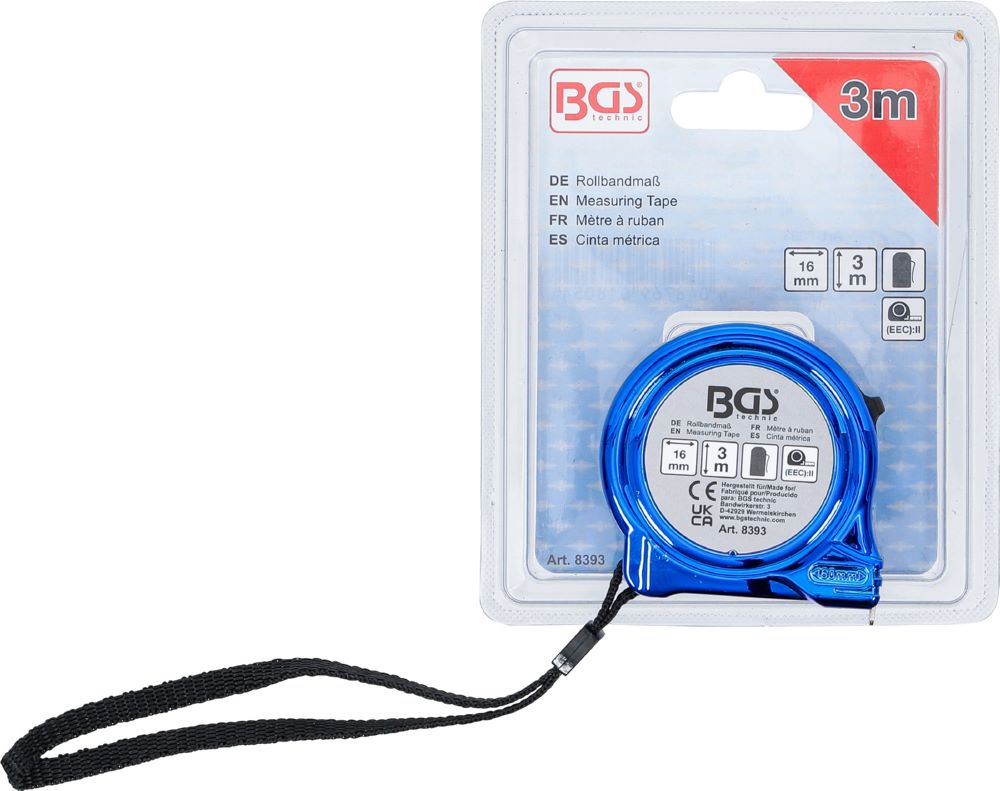 Produktbild BGS Rollbandmaß 16 mm x 3 m bild 3