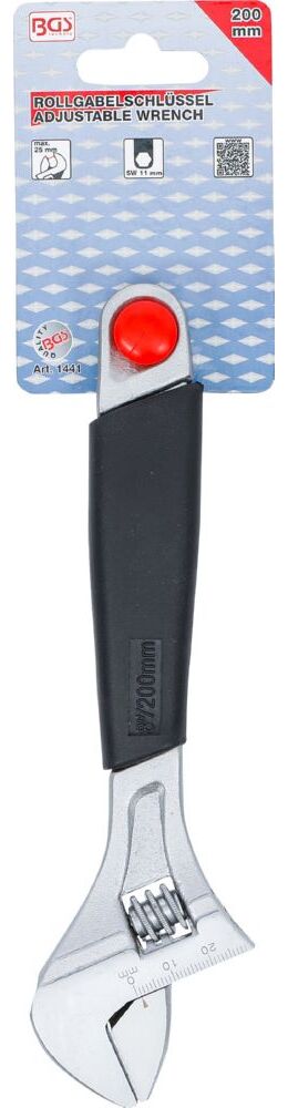 Produktbild BGS Rollgabelschlüssel max. 25 mm mit Kunststoff Softgriff bild 4