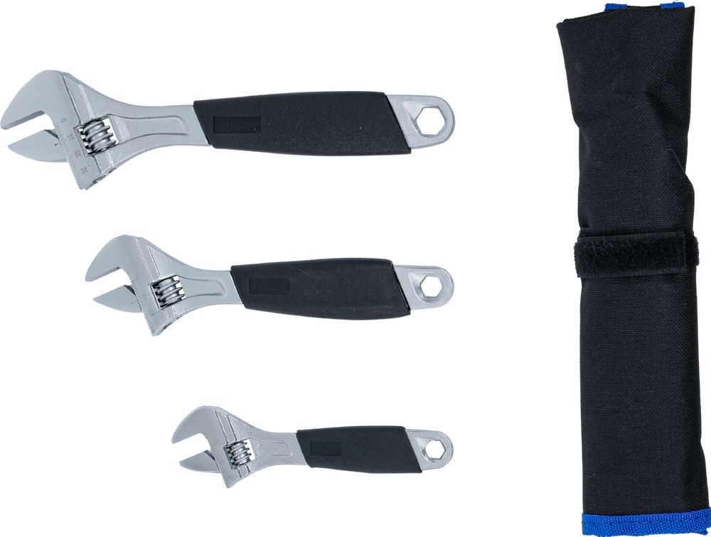 Produktbild BGS Rollgabelschlüssel Satz 3 teilig mit Kunststoff Softgriff bild 3