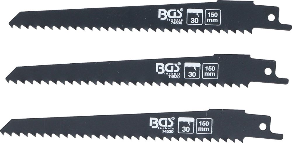 Produktbild Säbelsägeblatt Satz für Holz für Artikel 7367 3 teilig bild 2