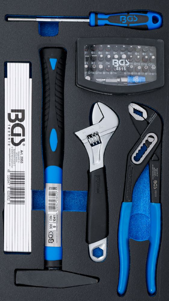 Produktbild BGS Schaumeinlage für Artikel 2002 Handwerkzeug- und Bit-Satz 37 teilig bild 3