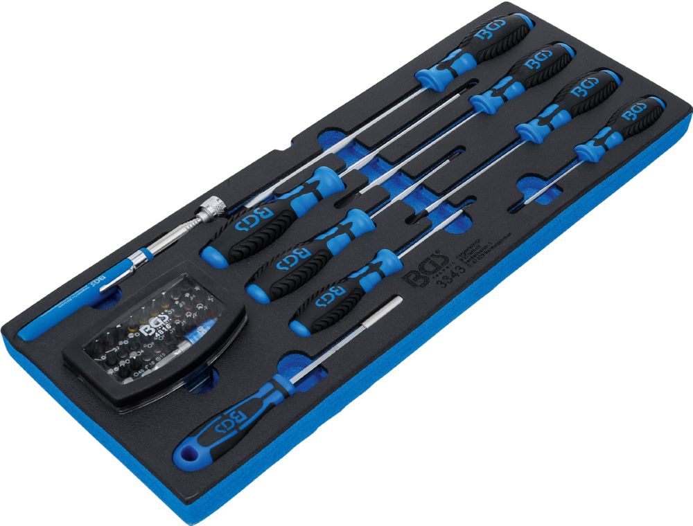 Produktbild Schaumeinlage für Artik 3312 Schraubendreher, Bitsatz und Magnetheber 41 teilig bild 2