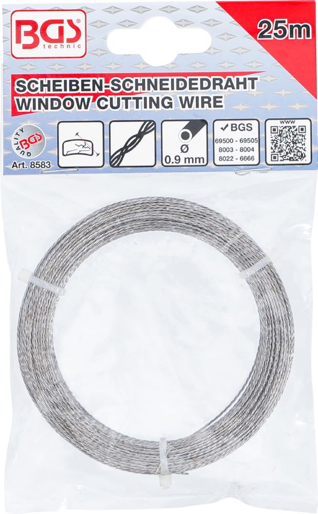 Produktbild BGS Scheiben Schneidedraht gezopft 25 meter bild 3