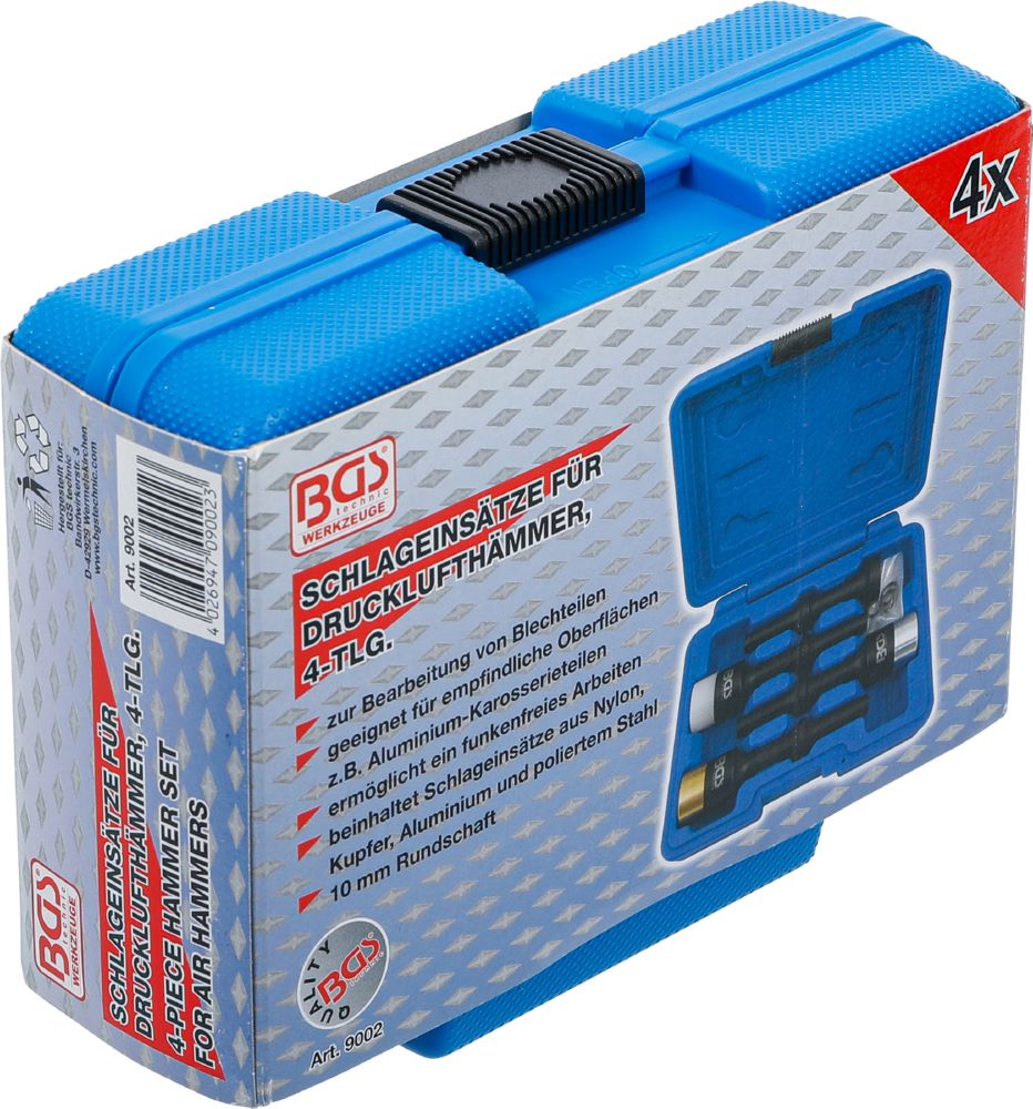 Produktbild Schlag Einsätze für Drucklufthämmer 4 teilig bild 6