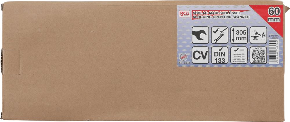 Produktbild BGS Schlag Maulschlüssel 60 mm bild 2