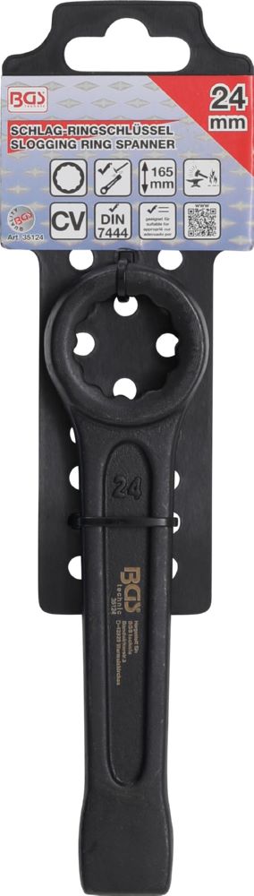 Produktbild BGS Schlag Ringschlüssel 24 mm bild 2