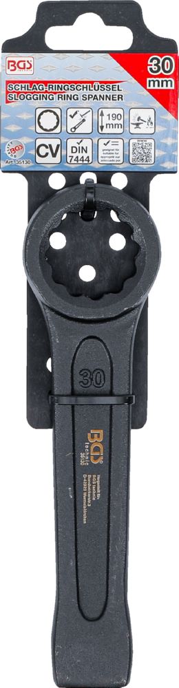 Produktbild BGS Schlag Ringschlüssel 30 mm bild 2