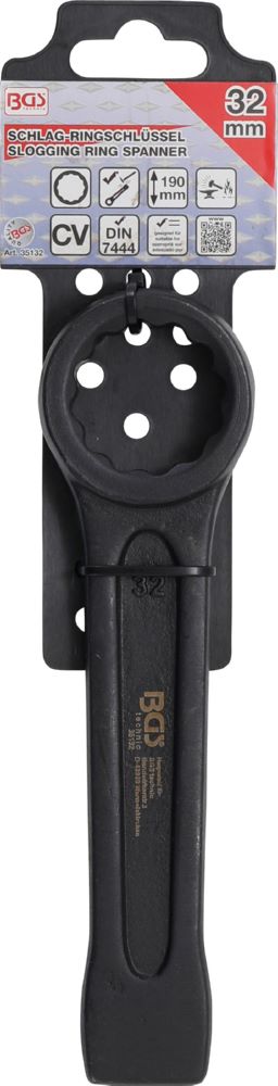 Produktbild BGS Schlag Ringschlüssel 32 mm bild 2