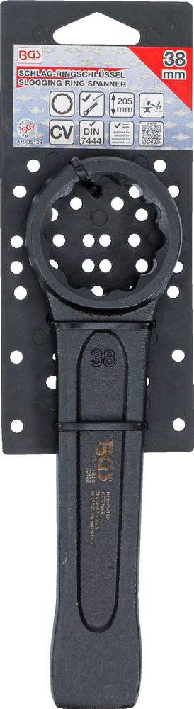 Produktbild BGS Schlag Ringschlüssel 38 mm bild 2