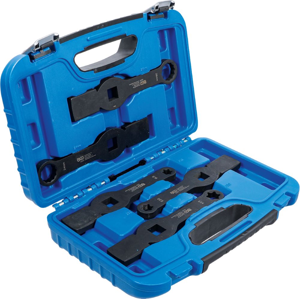 Produktbild BGS Schlag Ringschlüssel Satz Zwölfkant E-Profil 5 teilig Torx bild 2