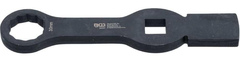 Produktbild BGS Schlag Ringschlüssel 30 Zwölfkant mit 2 Schlagflächen